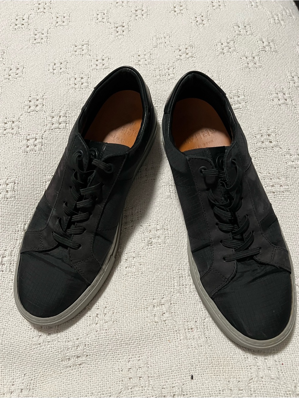 Greats Black Low-Top Oxford Sneakers